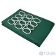 Шторка для ванної Trento Green, 200х200, зелений