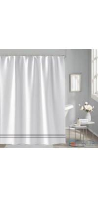 Шторка для ванной Trento White, 240х200, белый