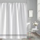 Шторка для ванної Trento White, 240х200, білий
