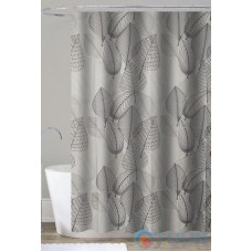 Шторка для ванної або душу Trento Leaves, 180х200, бежевий