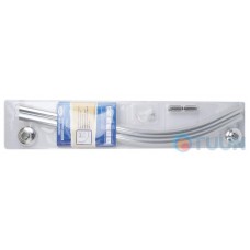 Bathroom curtain rail radius 90*90 chrome