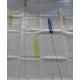 Шторка для ванної Trento Spikelet, 180х180, білий