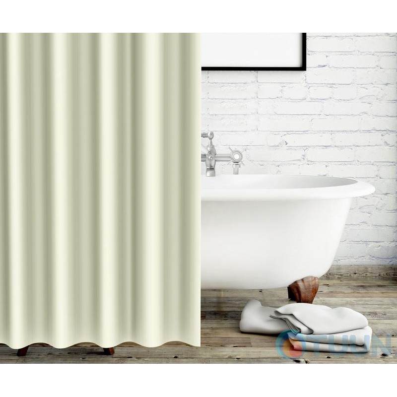 Arino Bathroom curtain, beige 180x180 cm
