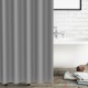 Arino Bathroom curtain, graphite 180x180 cm