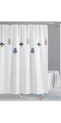 Шторка для ванной или душа Trento Light, 180х200, белый