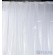 3D Trento shower curtain 180x180 cm transparent