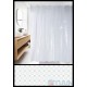 3D Trento shower curtain 180x180 cm transparent