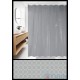3D Trento Bathroom Curtain 180x180 cm Gray