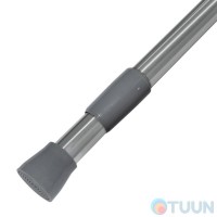 Карниз для шторки ванної кімнати Arino 110-200 d 22, алюм хром