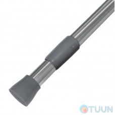 Arino 110-200 d 22 bathroom curtain rail, aluminum chrome