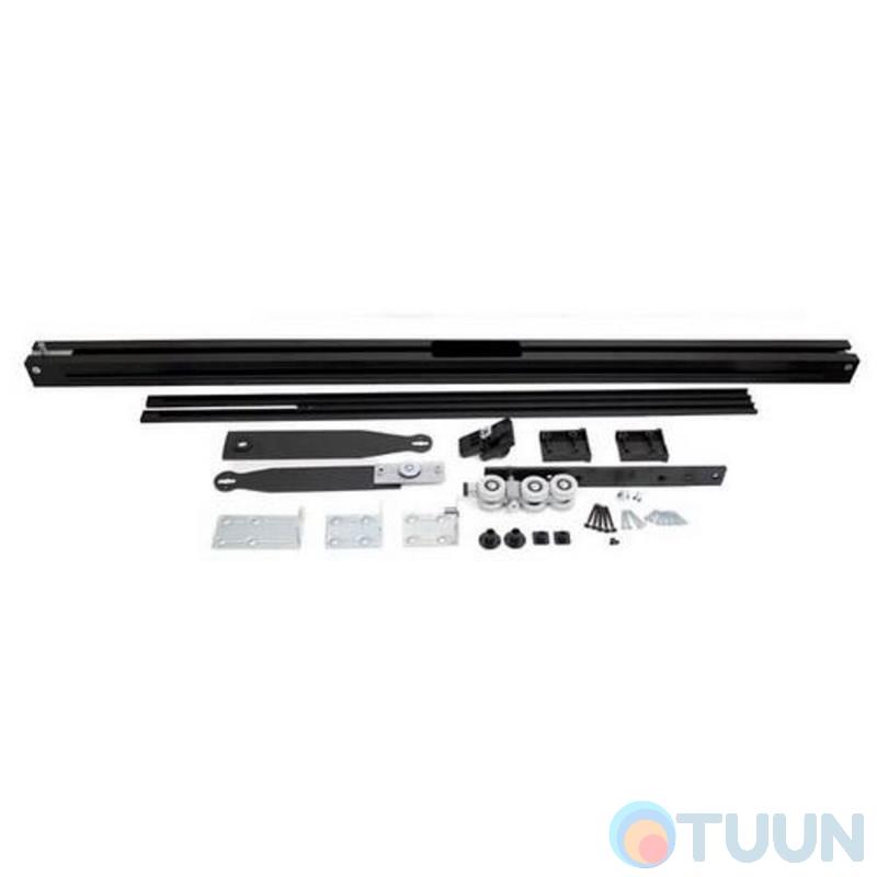 Механизм7051314L Ergon TE Slim c LP=118-132см, обработка черная