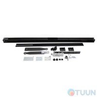 Mechanism 7056780S Ergon sliding and folding 2-door LP=67-47cm, black finish