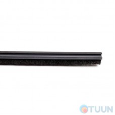 Уплотнитель Ergon 46260100N по контуру полотна (щеточка) комплект черный 260см, H6 (1шт)