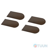 AGB Art. E302001222 Комплект ковпачків для петлі Eclipse 3.0 ант бронза