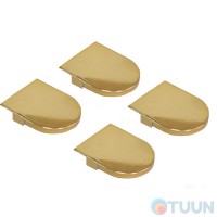 AGB Art. E302001103 Комплект колпачков для петли Eclipse пол.латунь