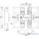 AGB Art. E302000206 Eclipse 3.0 curtain nickel