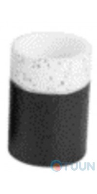 Trento DualTone glass, black and white, polyrubber