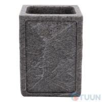 Стакан Trento Ermade, серый, полирезин