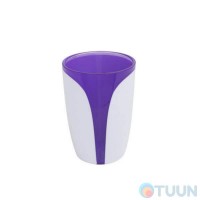 Стакан бело-фиолетовый Trento Arte Violet