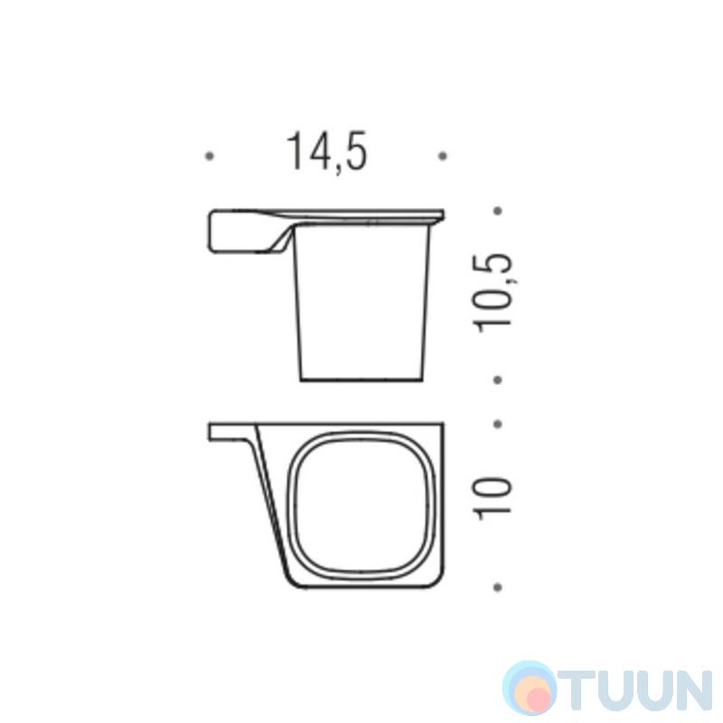 Colombo B2502SX Alize Glass chrome