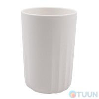 Стакан Arino Home Wave, белый, пластик