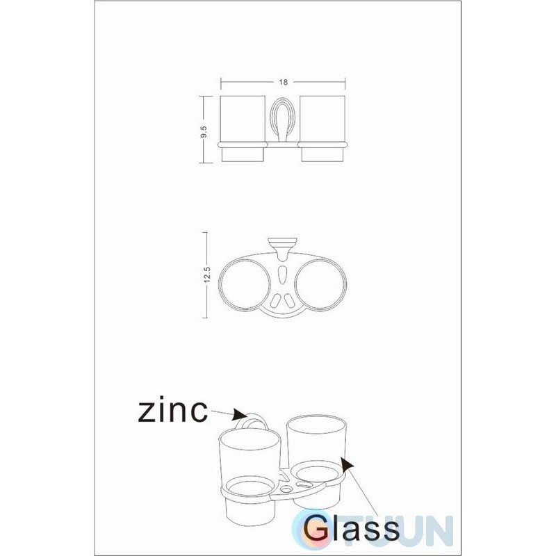 Double glass chrome 3100 (3111)