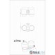 Double glass chrome 3100 (3111)