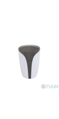 Trento Arte Gray White Glass