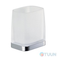 Стакан подвесной хром/стекло Colombo W4202 Time