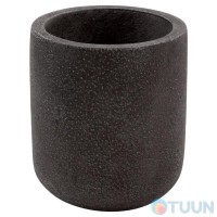 Стакан Trento Basalto, сірий, полірезин