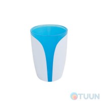 Стакан бело-голубой Trento Arte Blue