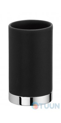 Colombo B5241 Nordic Table glass black matte