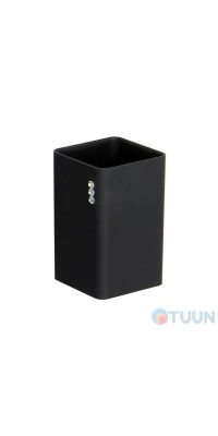 Trento Crystal ruber Стакан для щеток черный