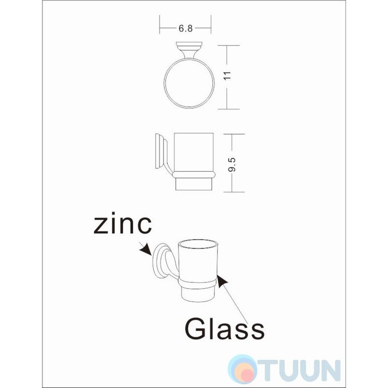 Chrome glass 3103