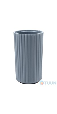 Arino Grezzo Grey toothbrush cup plastic, gray