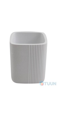 Trento Eclipse White glass, polyrubber