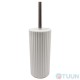 Toilet brush Arino Grezzo White plastic, white