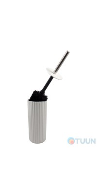 Toilet brush Arino Grezzo White plastic, white