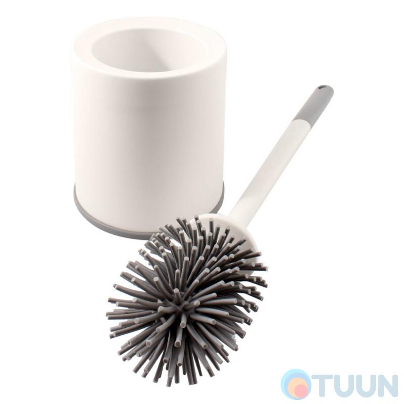 Arino Circle brush, white, plastic, thermoplastic rubber