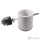 Arino Circle brush, white, plastic, thermoplastic rubber