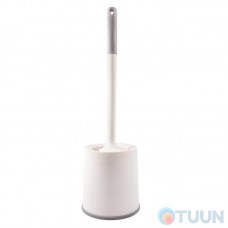 Arino Circle brush, white, plastic, thermoplastic rubber
