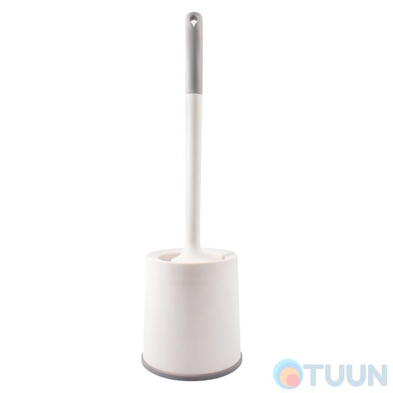 Arino Circle brush, white, plastic, thermoplastic rubber