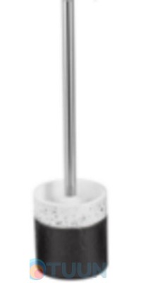 Trento DualTone brush, black and white, polyrubber