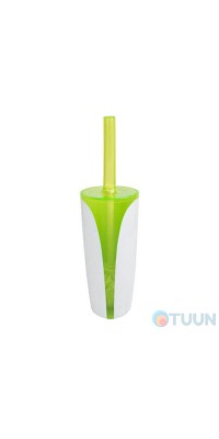 Trento Arte Green White and Green Brush