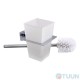 Brush with a flask chrome ARL-80790