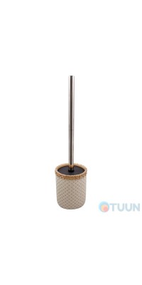 Trento Raphia brush, beige, polyresin