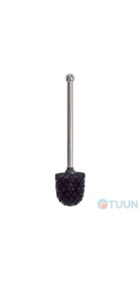 Brush disassembled stainless steel plastic black Trento