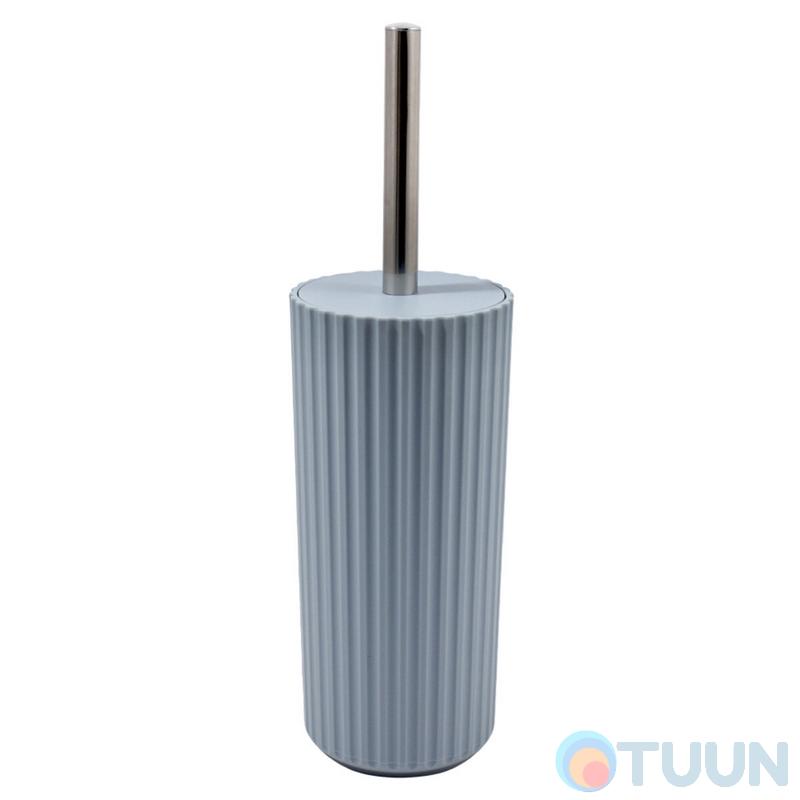 Toilet brush Arino Grezzo Grey plastic, gray
