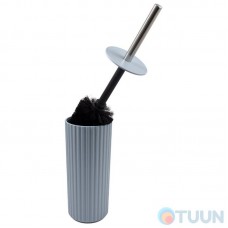 Toilet brush Arino Grezzo Grey plastic, gray