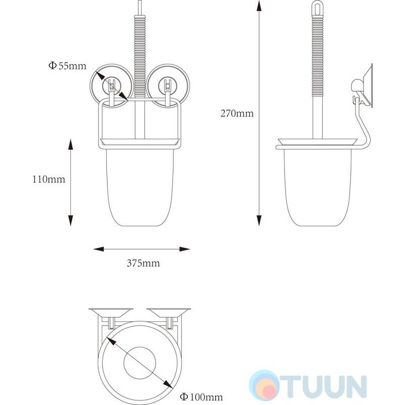 Toilet Brush TZ W2358